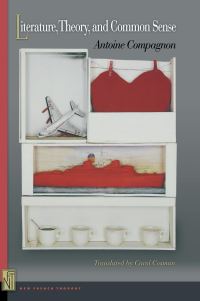 Book Cover for Literature, Theory and Common Sense by Antoine Compagnon