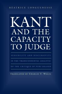 Book Cover for Kant and the Capacity to Judge by Béatrice Longuenesse