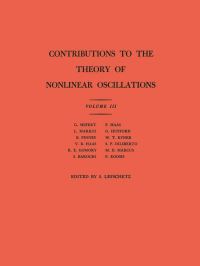 Book Cover for Contributions to the Theory of Nonlinear Oscillations, Volume III by Solomon Lefschetz