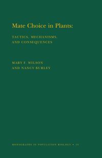 Book Cover for Mate Choice in Plants by Mary F Willson, Nancy Burley