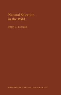 Book Cover for Natural Selection in the Wild by John A Endler