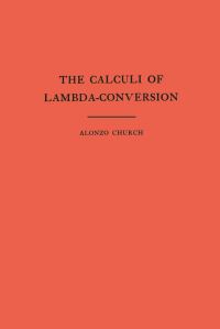 Book Cover for The Calculi of Lambda-Conversion by Alonzo Church