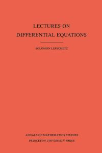 Book Cover for Lectures on Differential Equations by Solomon Lefschetz
