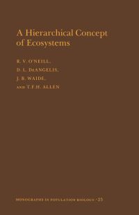 Book Cover for A Hierarchical Concept of Ecosystems by R V ONeill
