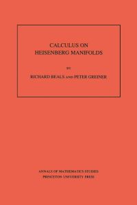Book Cover for Calculus on Heisenberg Manifolds by Richard Beals, Peter Charles Greiner