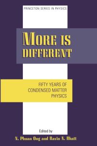 Book Cover for More Is Different by NaiPhuan Ong, Ravin Bhatt