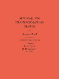 Book Cover for Seminar on Transformation Groups by Armand Borel