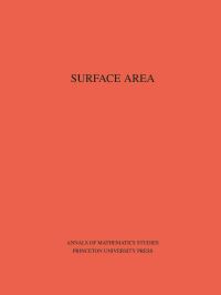 Book Cover for Surface Area by Lamberto Cesari
