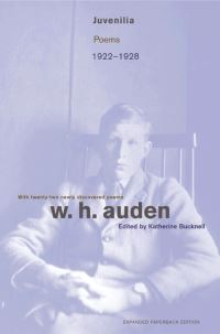 Book Cover for Juvenilia by W. H. Auden