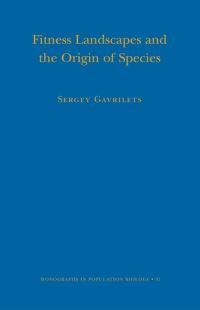 Book Cover for Fitness Landscapes and the Origin of Species by Sergey Gavrilets