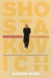 Book Cover for Shostakovich by Elizabeth Wilson
