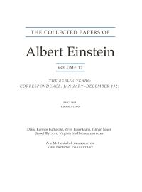 Book Cover for The Collected Papers of Albert Einstein. English Translation Supplement by Albert Einstein, Klaus Hentschel