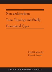 Book Cover for Non-Archimedean Tame Topology and Stably Dominated Types by Ehud Hrushovski, François Loeser