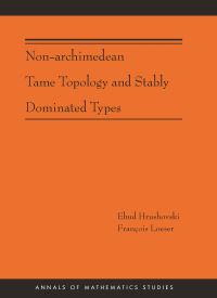 Book Cover for Non-Archimedean Tame Topology and Stably Dominated Types by Ehud Hrushovski, François Loeser