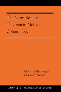 Book Cover for The Norm Residue Theorem in Motivic Cohomology by Christian Haesemeyer