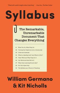 Book Cover for Syllabus by William P Germano, Kit Nicholls