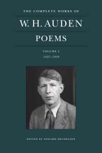 Book Cover for Poems by W H Auden