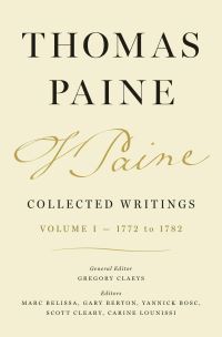 Book Cover for Thomas Paine Collected Writings, Volume 1 by Thomas Paine