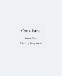 Book Cover for Ono-Isms by Yoko Ono