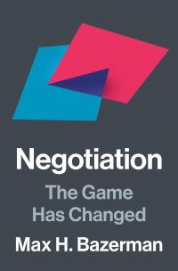 Book Cover for Negotiation by Max H Bazerman