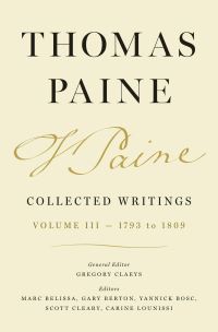 Book Cover for Thomas Paine Collected Writings, Volume 3 by Thomas Paine