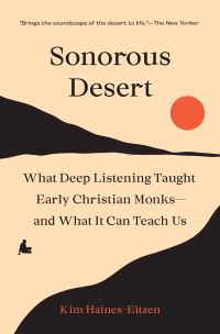 Book Cover for Sonorous Desert by Kim HainesEitzen