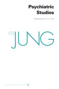 Book Cover for Psychiatric Studies by C G Jung