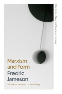 Book Cover for Marxism and Form by Fredric Jameson