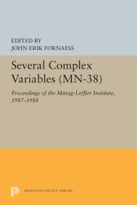 Book Cover for Several Complex Variables by Institut MittagLeffler