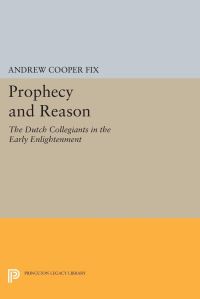 Book Cover for Prophecy and Reason by Andrew Cooper Fix