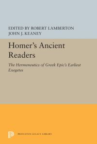 Book Cover for Homer's Ancient Readers by Robert Lamberton, John J Keaney