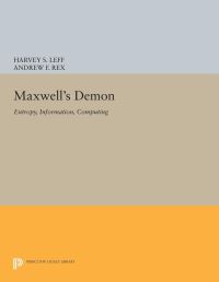 Book Cover for Maxwell's Demon by Harvey S Leff, Andrew F Rex