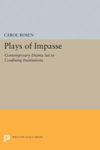 Book Cover for Plays of Impasse by Carol Rosen