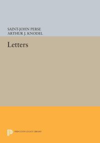 Book Cover for Letters by SaintJohn Perse