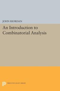 Book Cover for An Introduction to Combinatorial Analysis by John Riordan