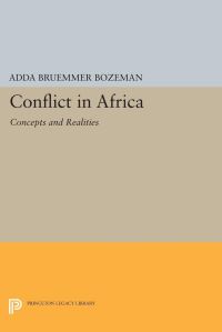 Book Cover for Conflict in Africa by Adda B Bozeman