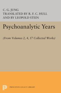 Book Cover for Psychoanalytic Years. (From Vols. 2, 4, 17 Collected Works) by C G Jung
