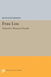 Book Cover for Frau Lou by Rudolph Binion
