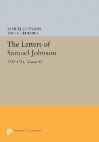 Book Cover for The Letters of Samuel Johnson, Volume IV by Samuel Johnson