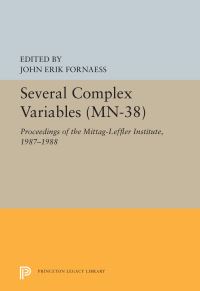 Book Cover for Several Complex Variables by John Erik Fornaess