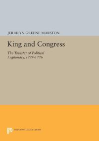 Book Cover for King and Congress by Jerrilyn Greene Marston
