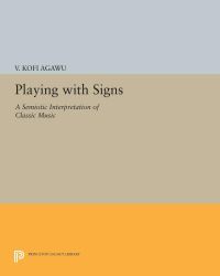 Book Cover for Playing With Signs by V Kofi Agawu