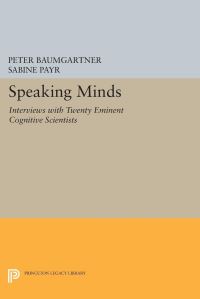 Book Cover for Speaking Minds by Peter Baumgartner, Sabine Payr