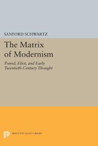 Book Cover for The Matrix of Modernism by Sanford Schwartz