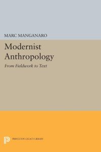 Book Cover for Modernist Anthropology by Marc Manganaro