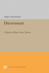 Book Cover for Durrenmatt by Timo Tiusanen