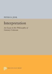 Book Cover for Interpretation by Peter D Juhl