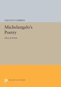 Book Cover for Michelangelo's Poetry by Glauco Cambon