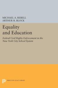 Book Cover for Equality and Education by Michael A Rebell, Arthur R Block