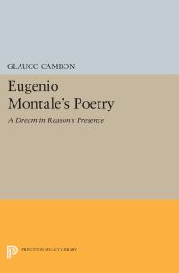 Book Cover for Eugenio Montale's Poetry by Glauco Cambon